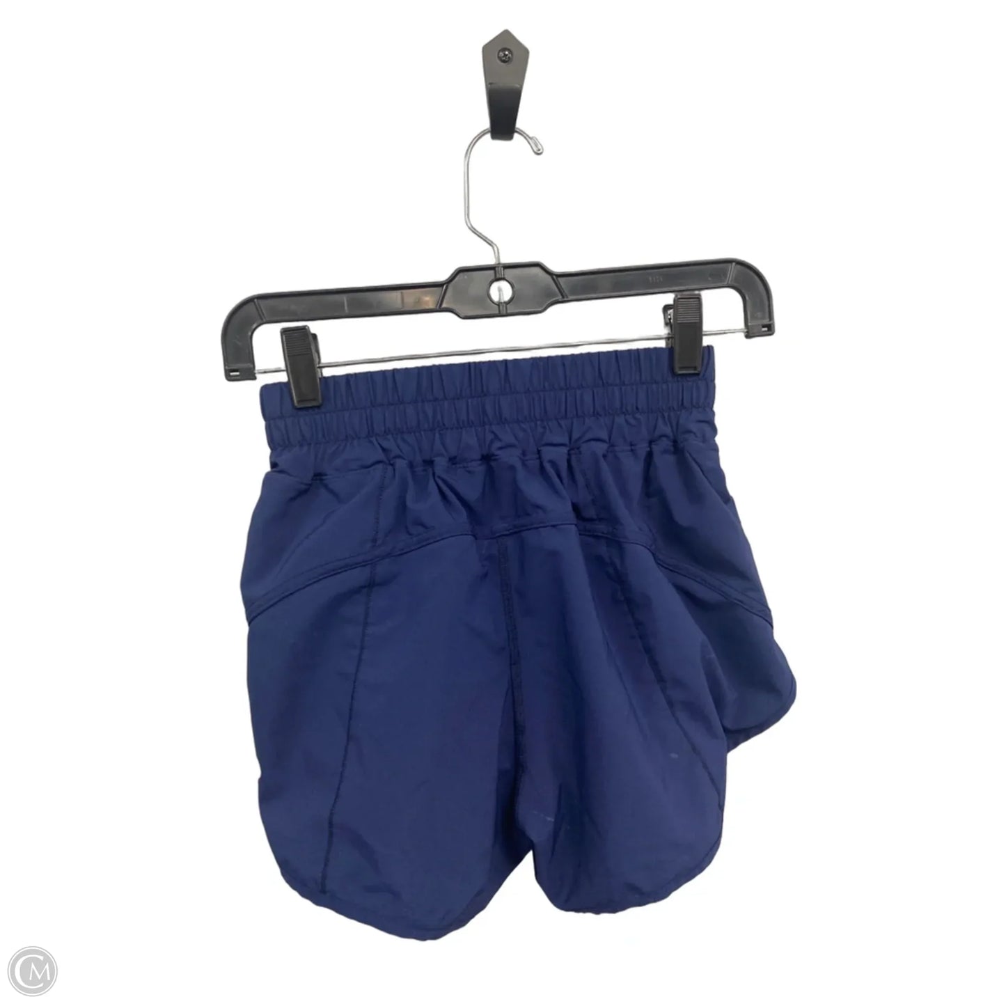 Athletic Shorts By Lululemon In Navy, Size: 4