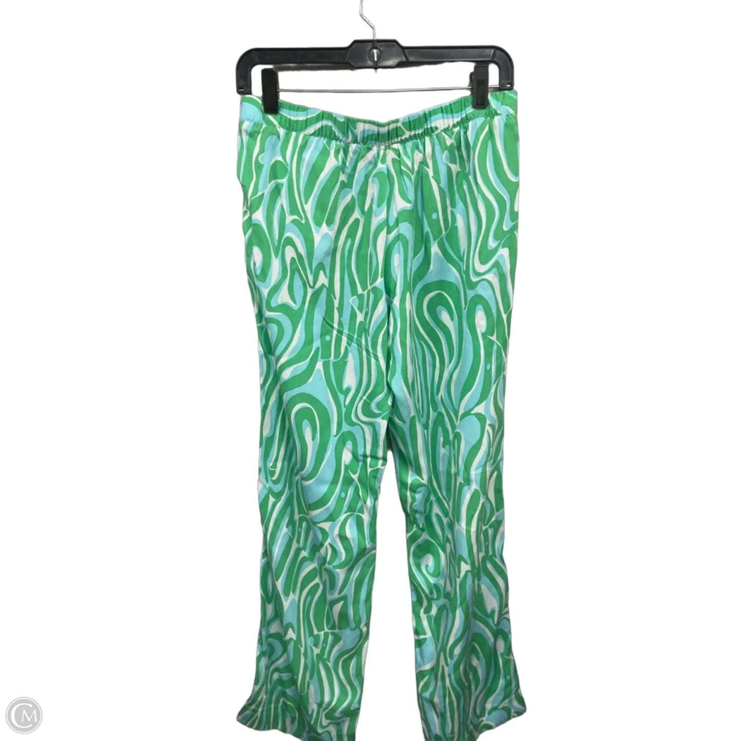 Pants Designer By Lilly Pulitzer In Blue & Green, Size: S