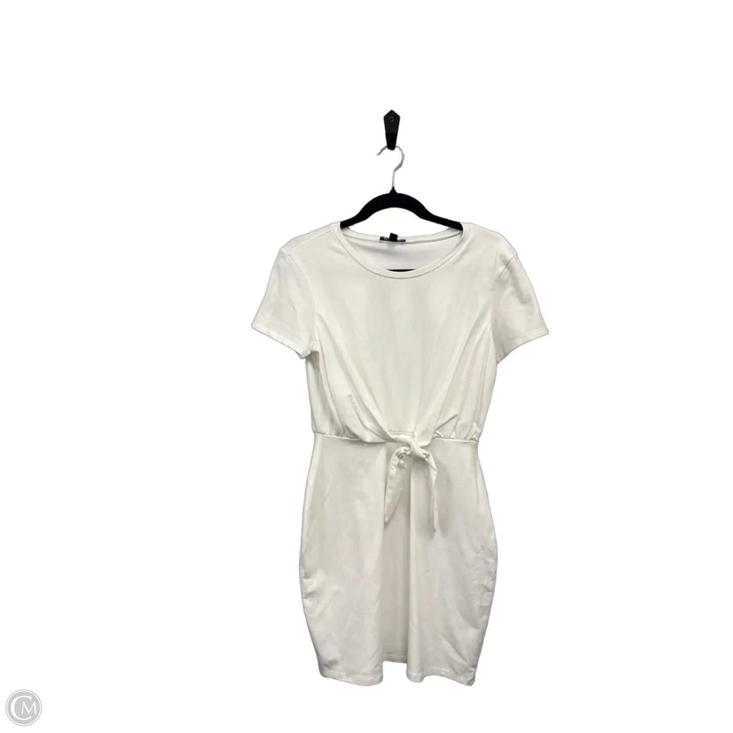 Dress Casual Short By Express In White, Size: Sp