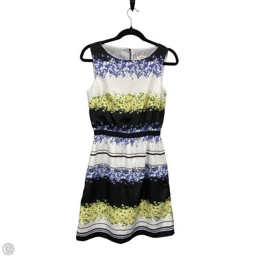 Dress Casual Short By Loft In Green & Yellow, Size: Xs