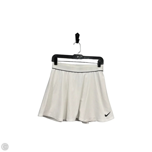 Athletic Skirt By Nike Apparel In White, Size: M