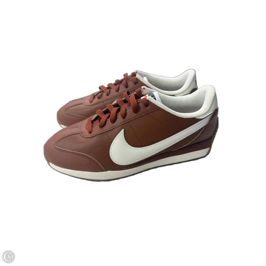 Shoes Athletic By Nike In Brown & White, Size: 9