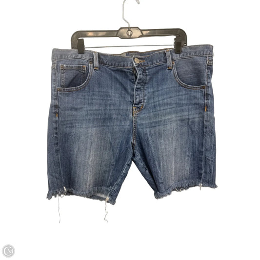Shorts By Mossimo In Blue Denim, Size: 16