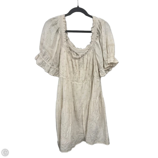Dress Casual Short By Old Navy In Cream, Size: Xl