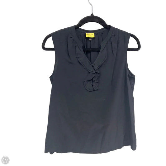 Top Sleeveless By Talbots In Black, Size: 4