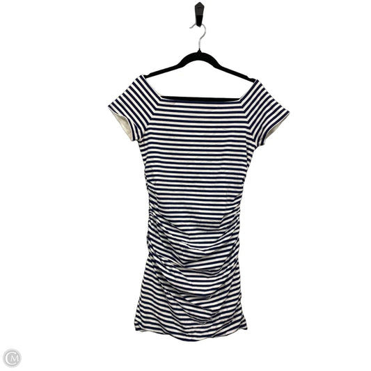 Dress Casual Short By Boden In Blue & White, Size: 10p