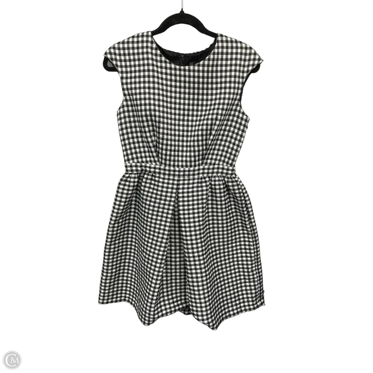 Dress Casual Short By Zara Basic In Black & White, Size: M
