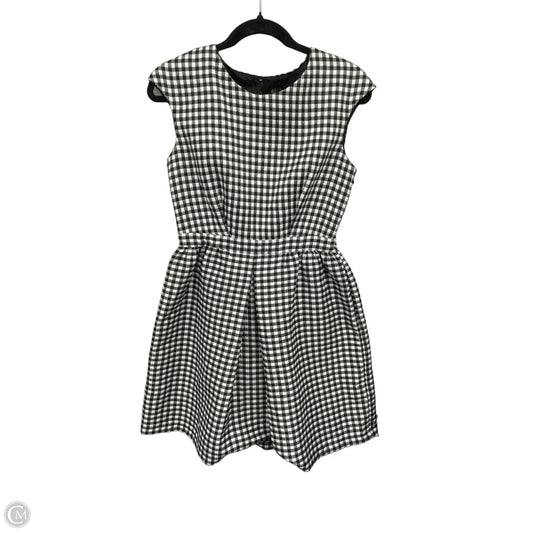 Dress Casual Short By Zara Basic In Black & White, Size: M
