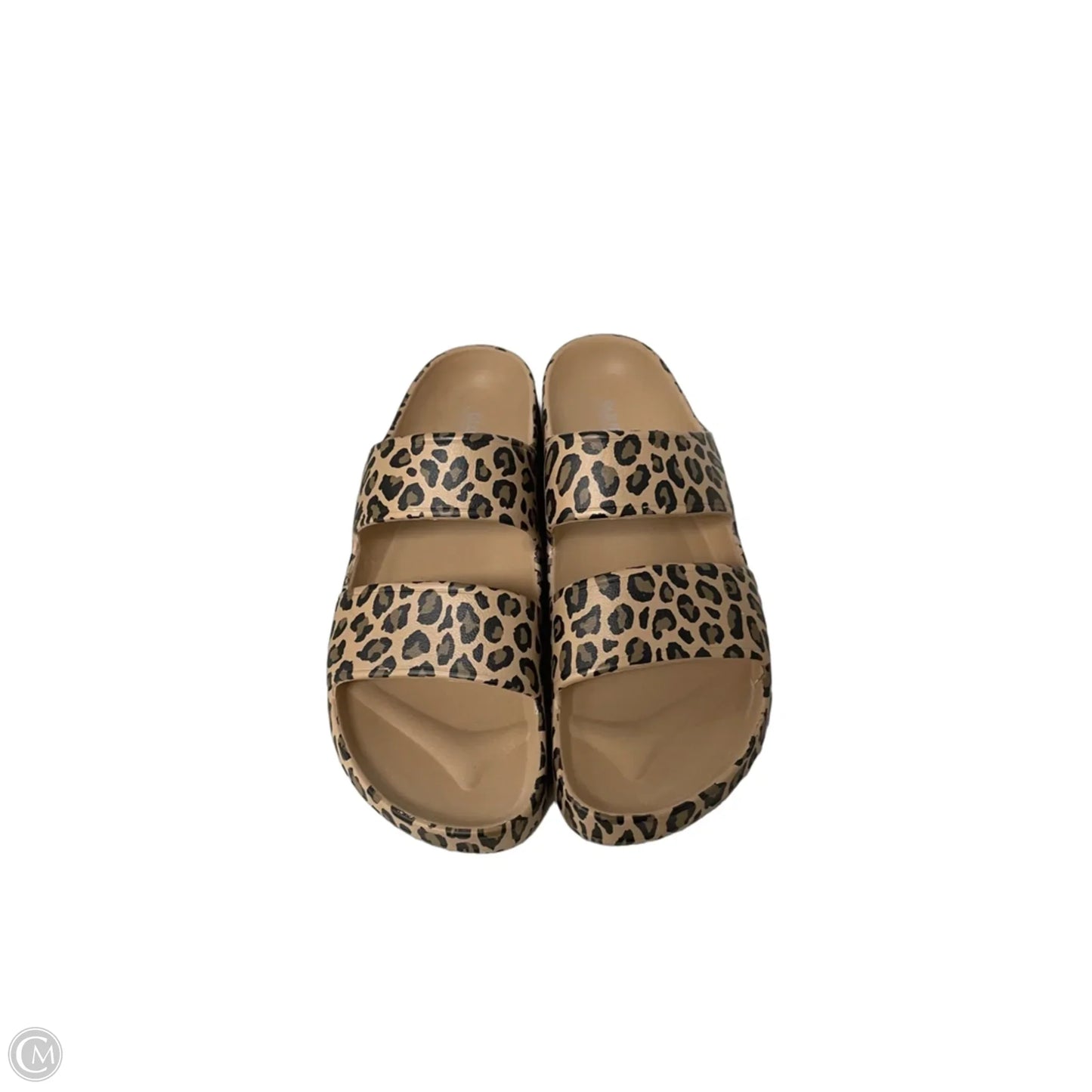 Sandals Flats By Old Navy In Black & Tan, Size: 7