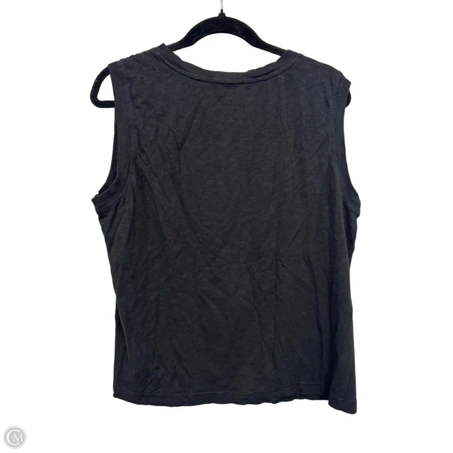 Top Sleeveless By Evereve In Black, Size: L