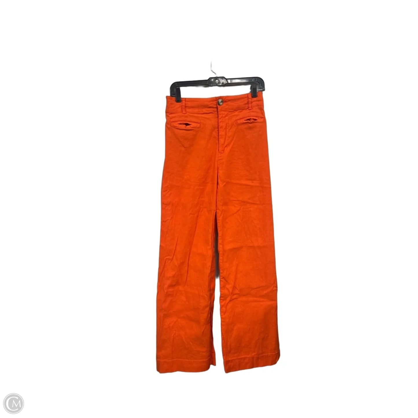 Pants Wide Leg By Maeve In Orange, Size: 8
