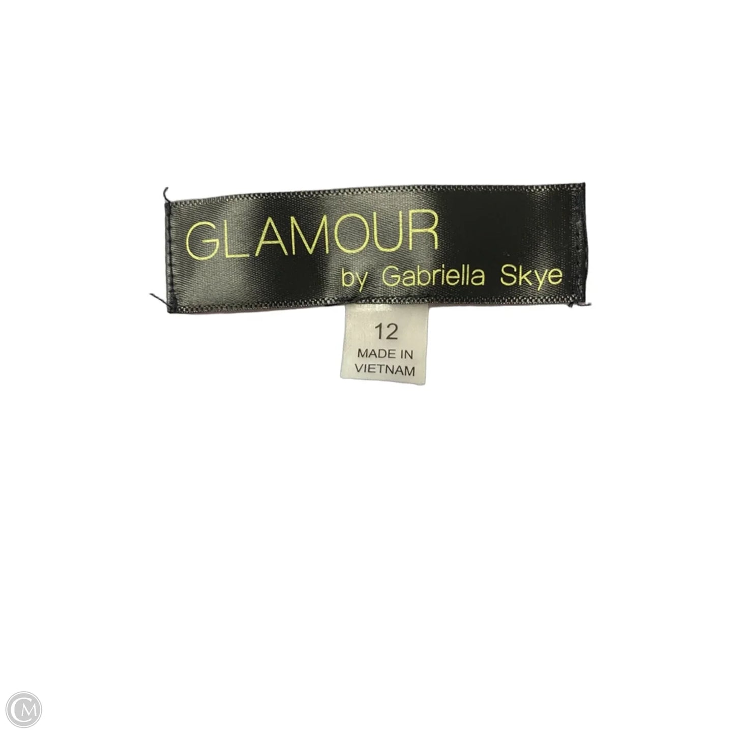 Dress Casual Short By Glamour In Blue & Pink, Size: 12