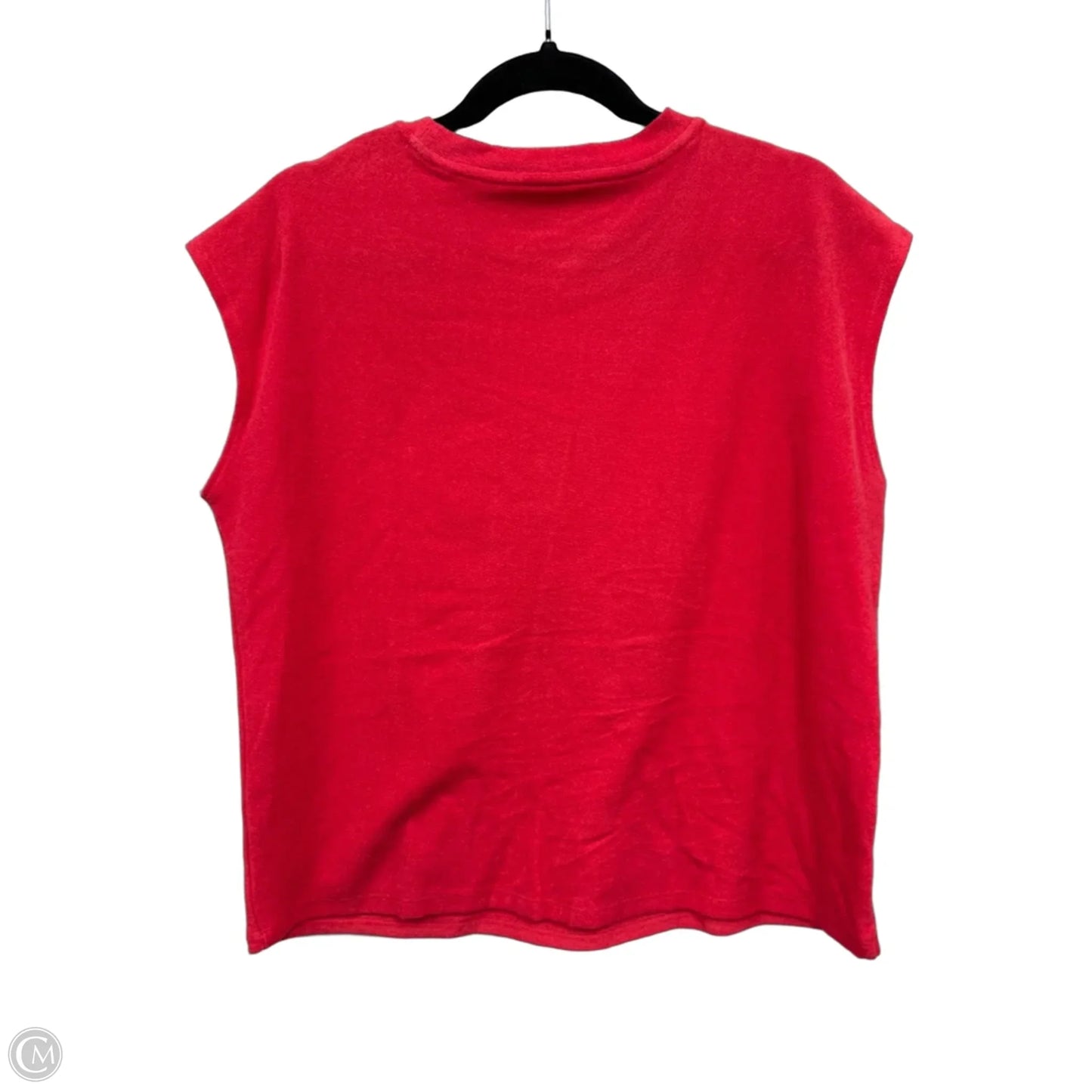 Top Short Sleeve By Sonoma In Red, Size: S