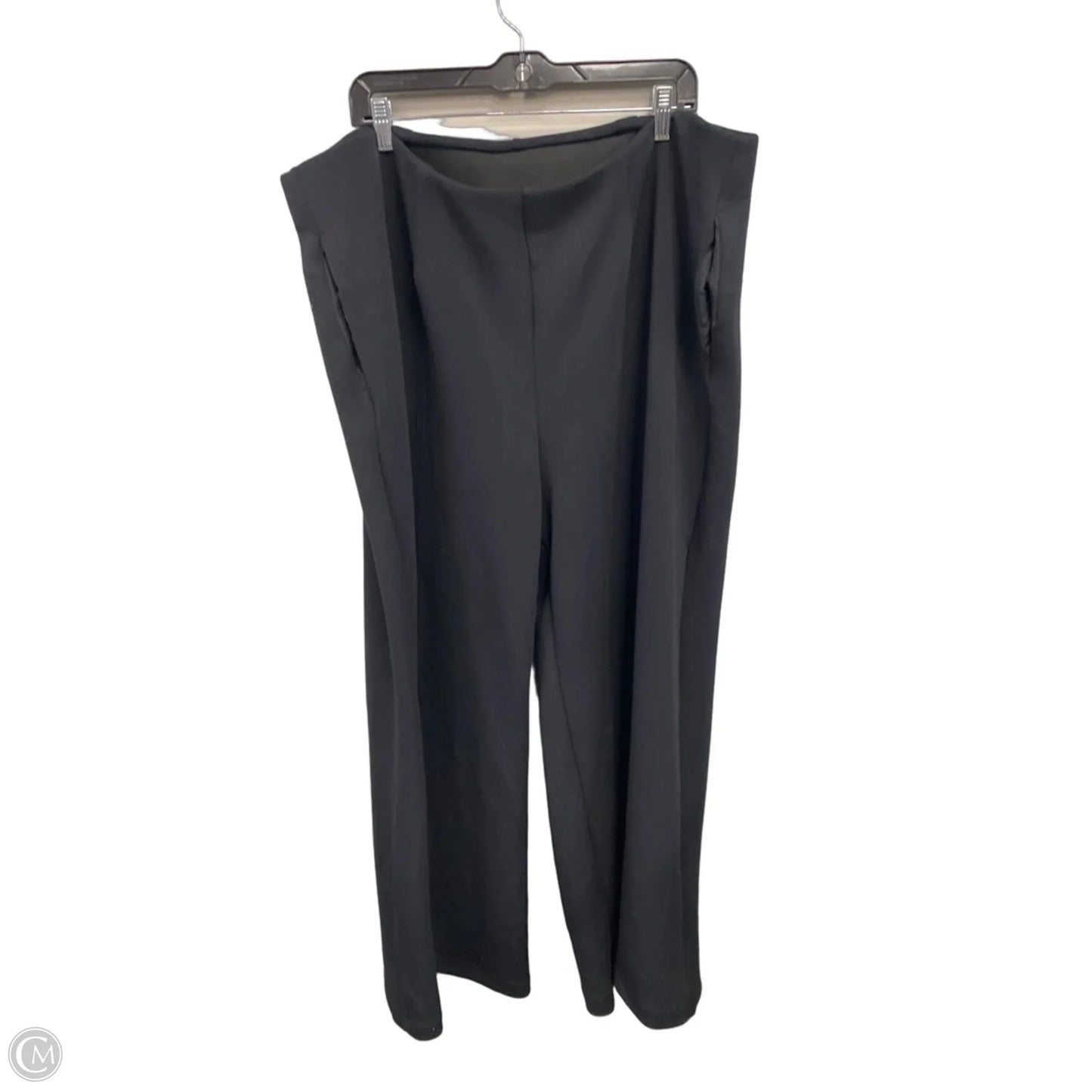 Pants Wide Leg By Lane Bryant In Black, Size: 3x