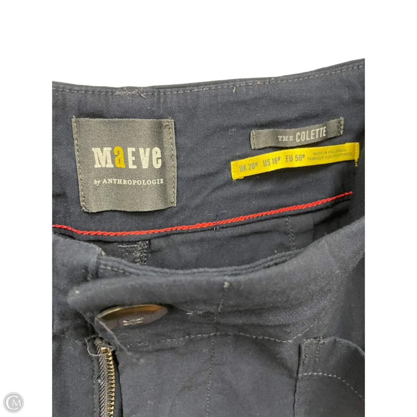 Pants Wide Leg By Maeve In Navy, Size: 16