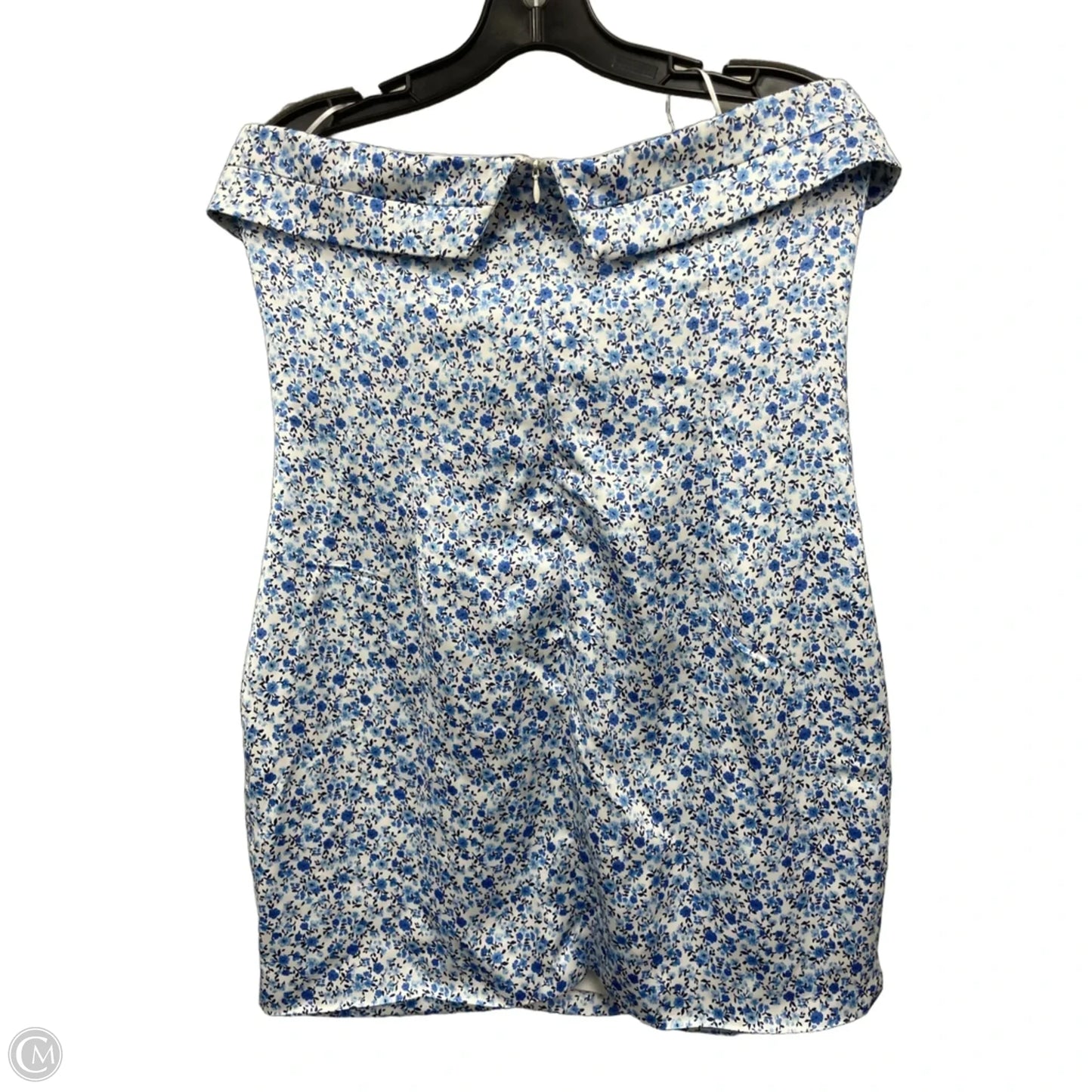 Dress Casual Short By Altard State In Blue & White, Size: Xl