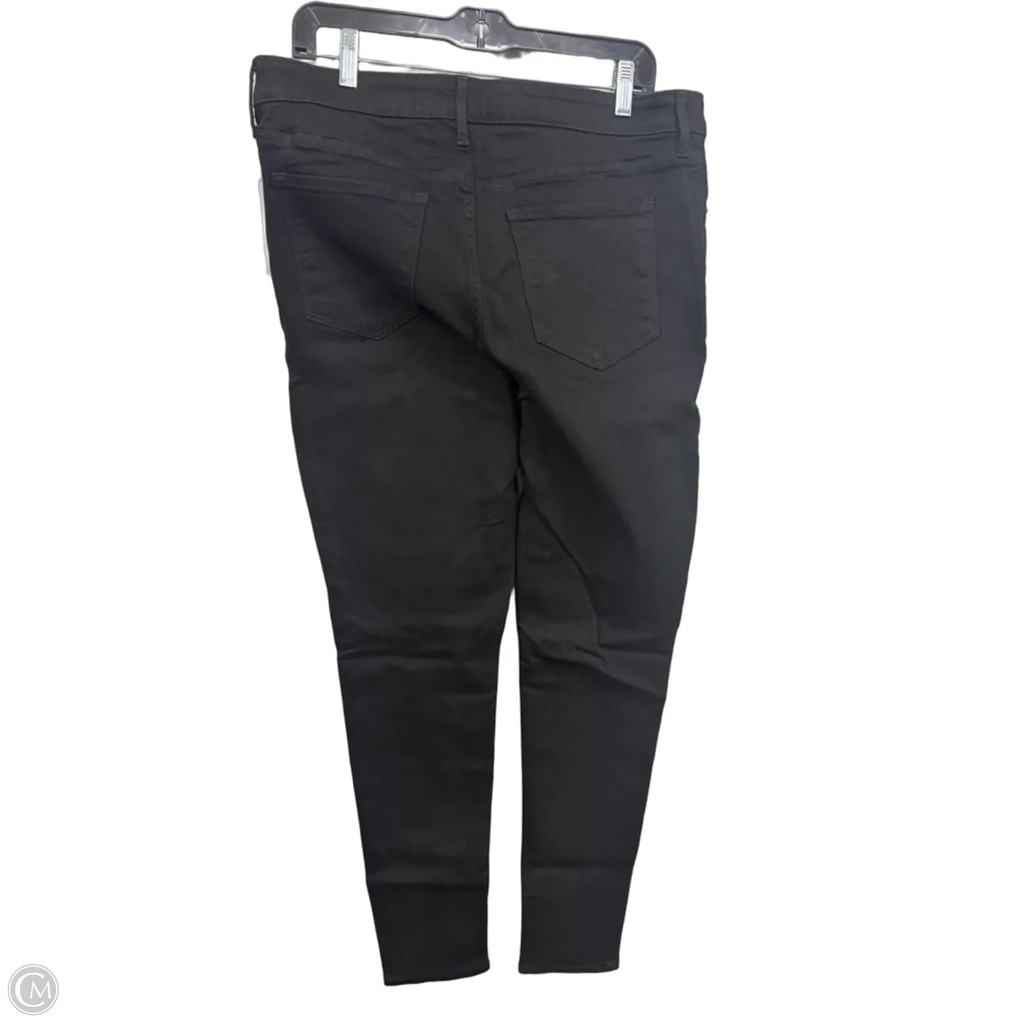 Jeans Skinny By Old Navy In Black, Size: 16l