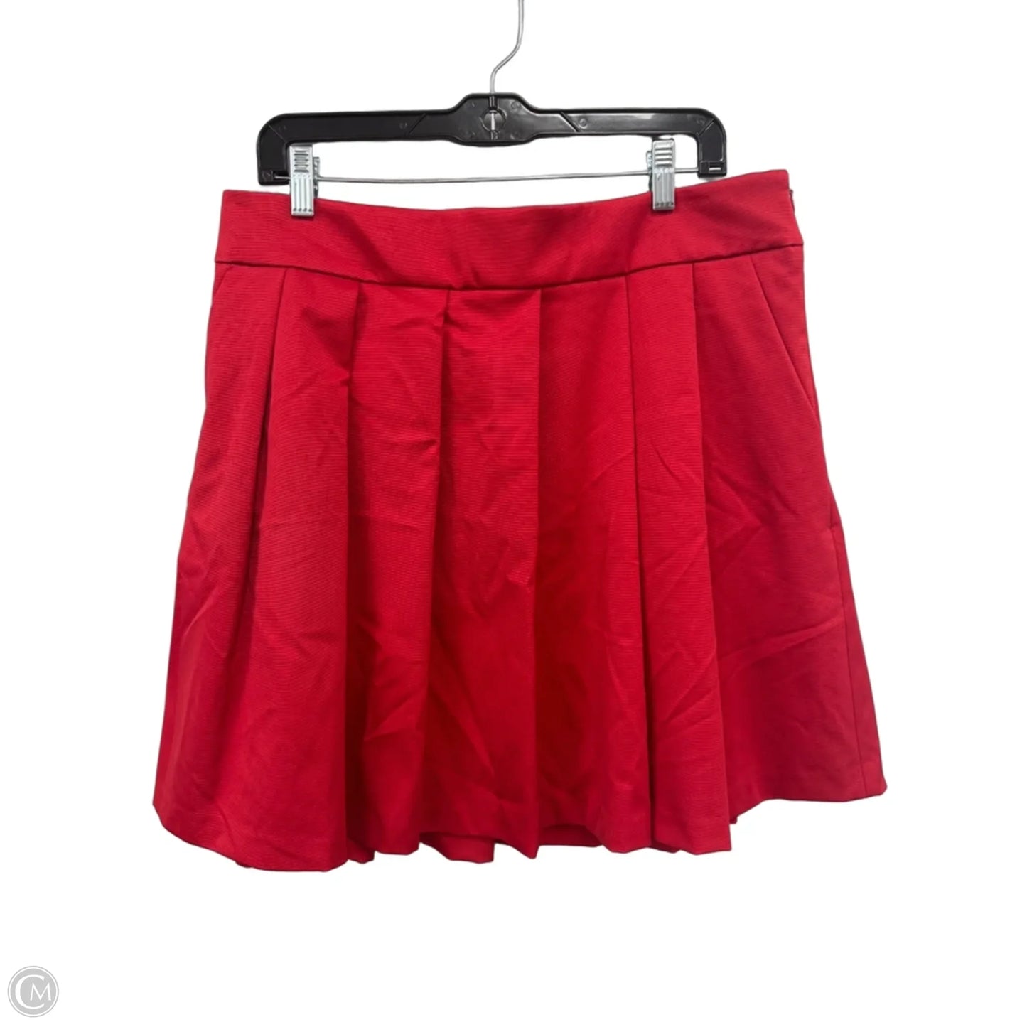 Skirt Mini & Short By Ann Taylor In Red, Size: 14