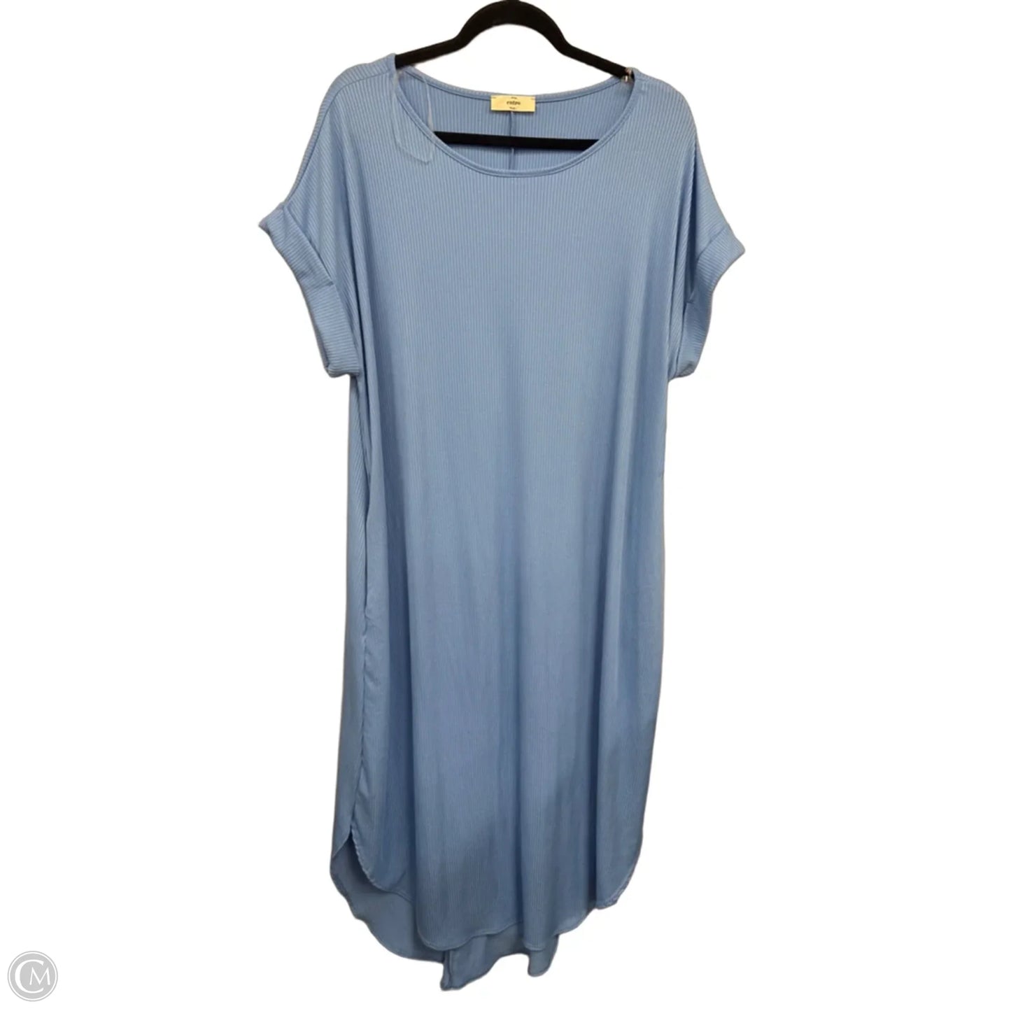 Dress Casual Maxi By Entro In Blue, Size: Xl