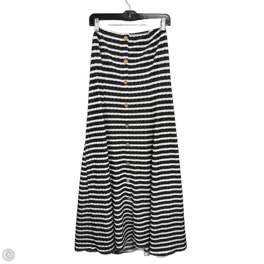 Dress Casual Midi By Fashion Nova In Black & White, Size: 2x