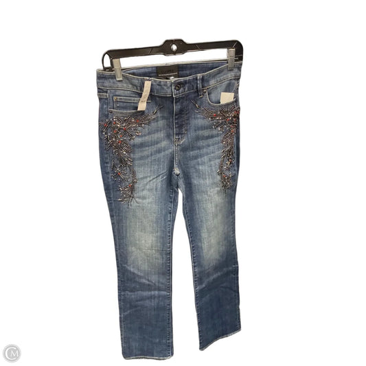 Jeans Boot Cut By White House Black Market In Blue Denim, Size: 4