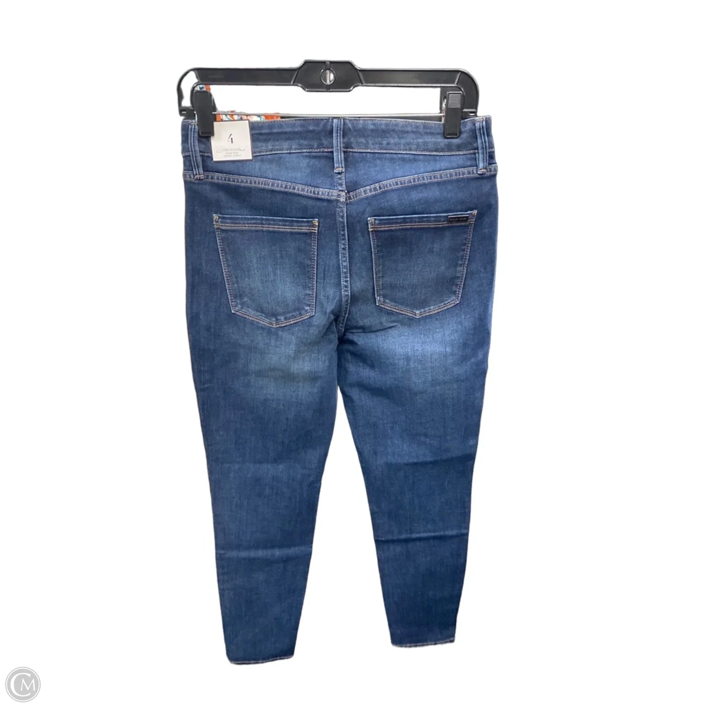 Jeans Skinny By White House Black Market In Blue Denim, Size: 4