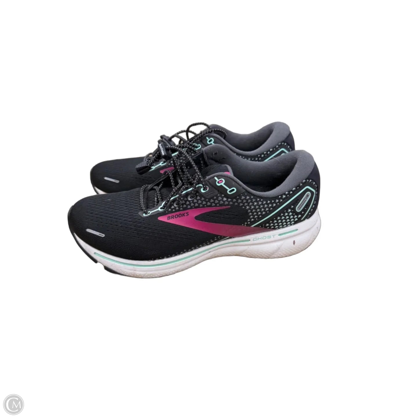 Shoes Athletic By Brooks In Black & Pink, Size: 10