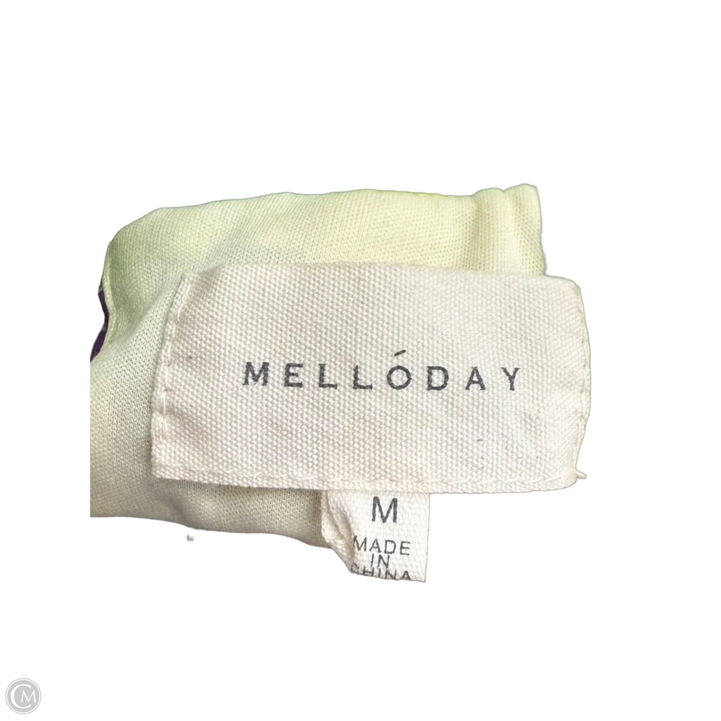 Dress Casual Maxi By Melloday In Green & Orange, Size: M