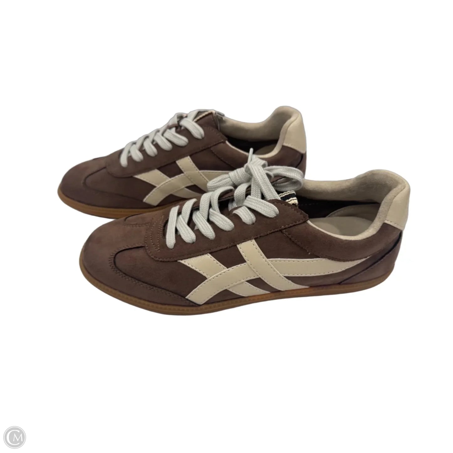 Shoes Sneakers By Asics In Green & Pink, Size: 7