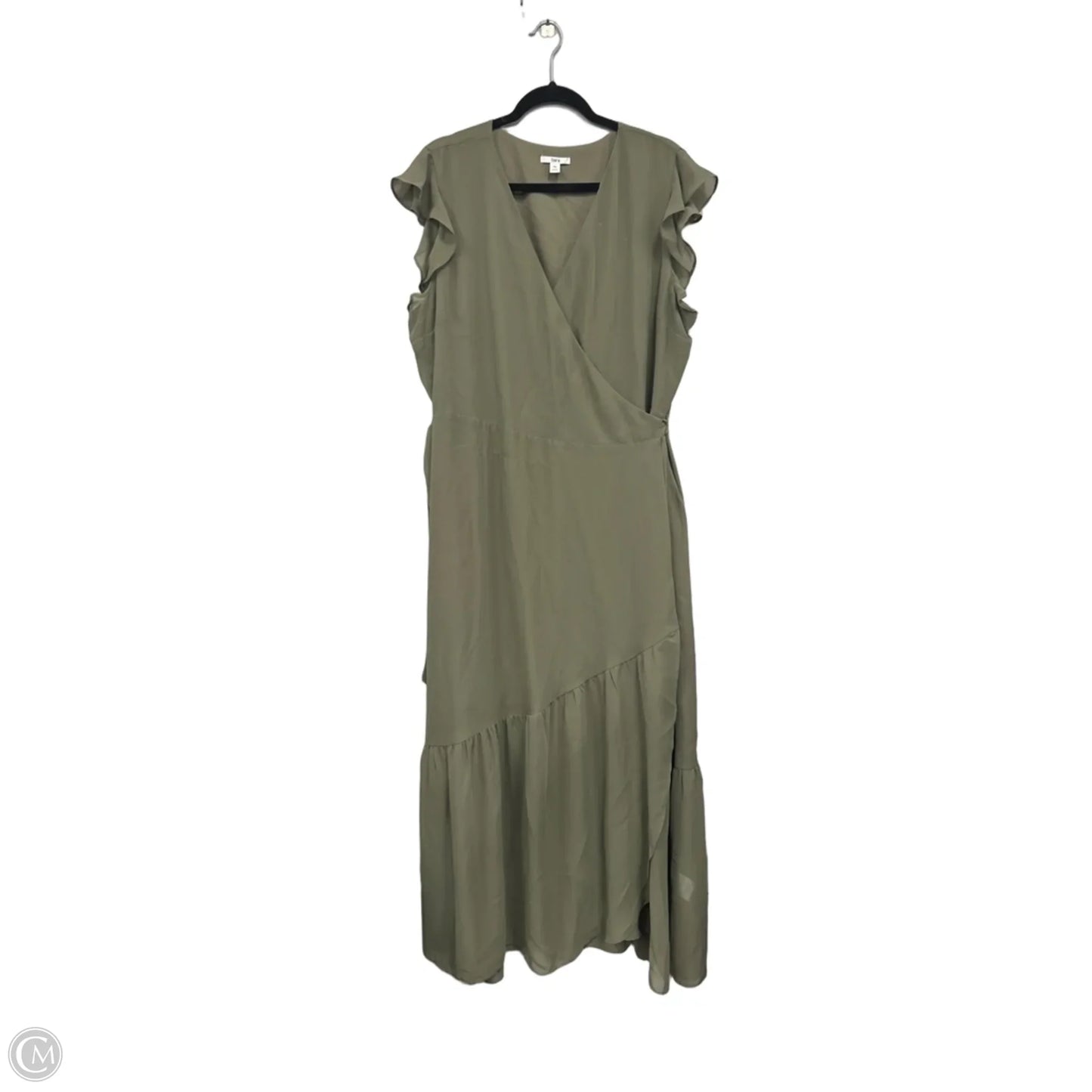 Dress Casual Maxi By Bar Iii In Green, Size: Xxl