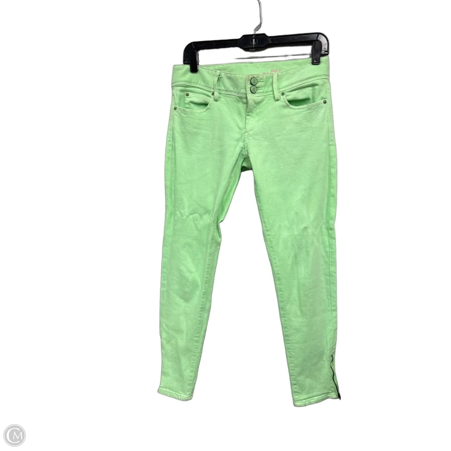 Jeans Designer By Lilly Pulitzer In Green, Size: 2