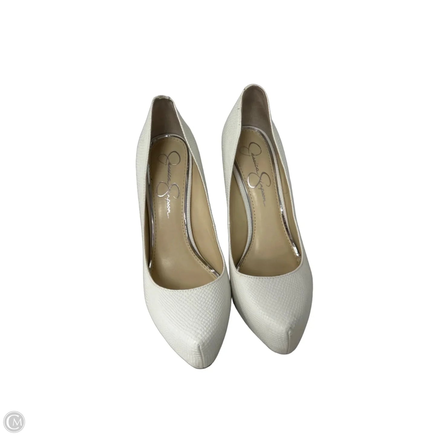 Shoes Heels Stiletto By Jessica Simpson In Ivory, Size: 9