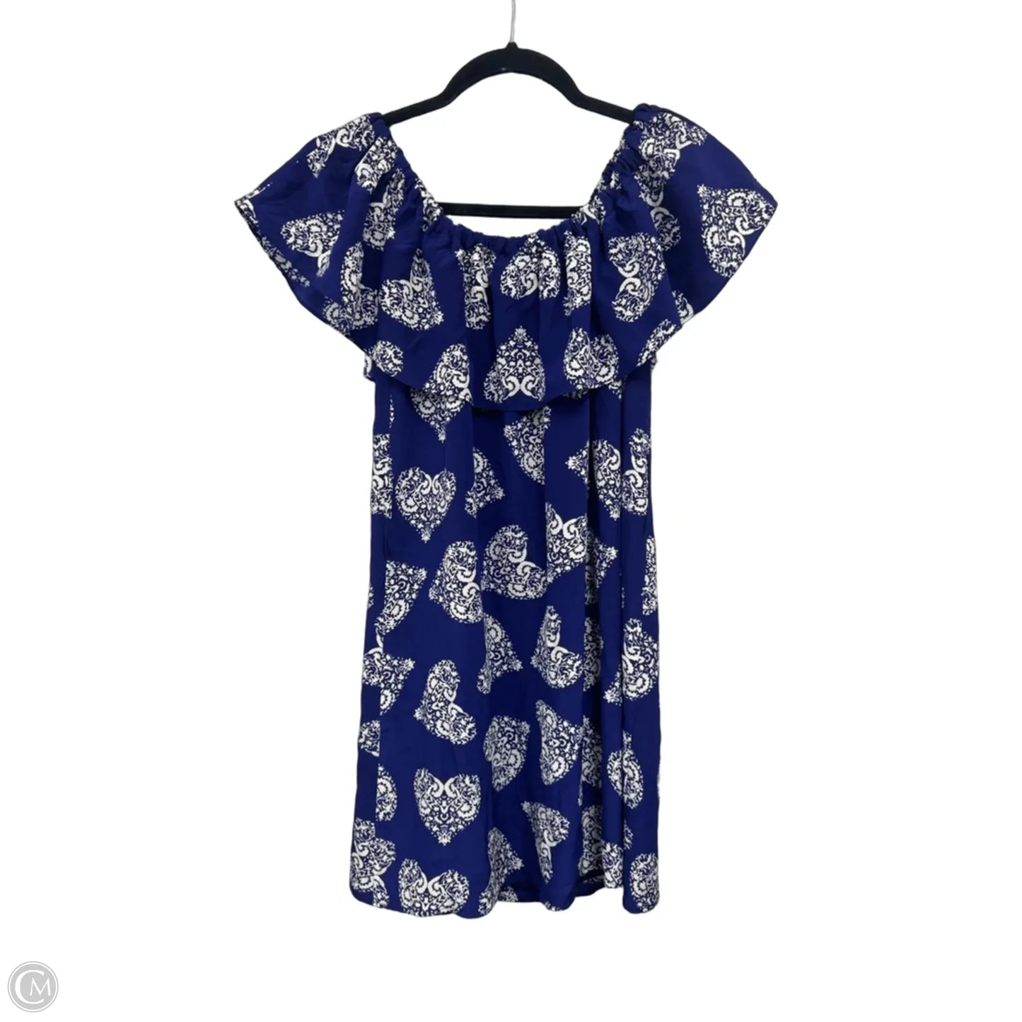 Dress Casual Short By Yumi Kim In Blue & White, Size: S