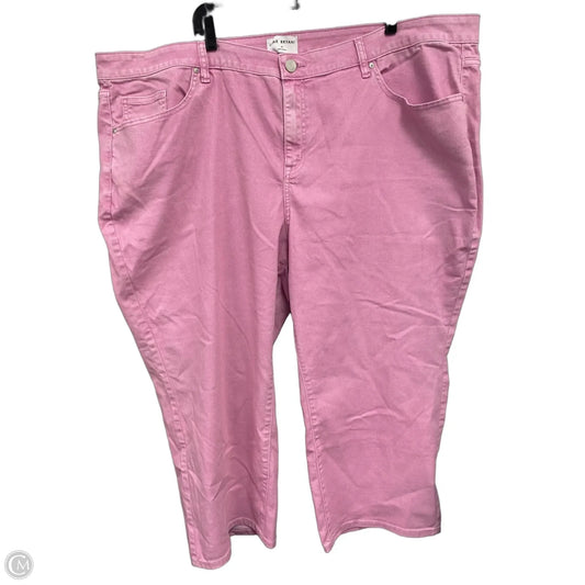Jeans Straight By Lane Bryant In Pink, Size: 4x
