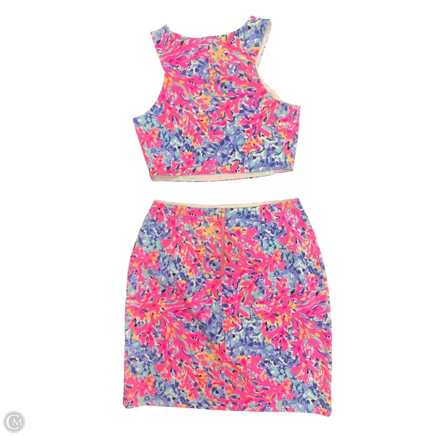 Lounge Set Designer By Lilly Pulitzer In Blue & Pink, Size: M