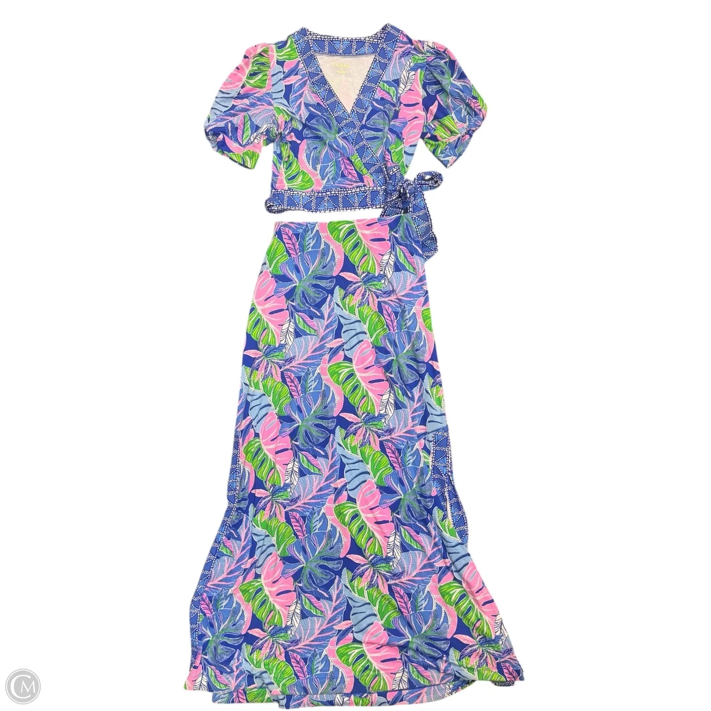 Lounge Set Designer By Lilly Pulitzer In Blue & Pink, Size: S