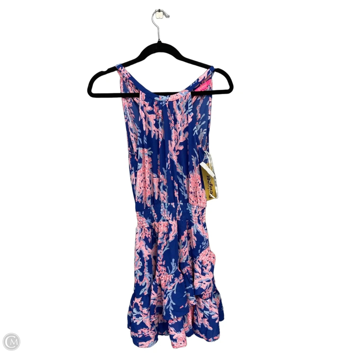 Dress Designer By Lilly Pulitzer In Blue & Pink, Size: 0
