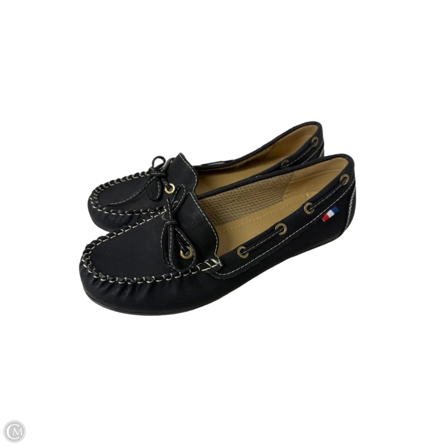 Shoes Flats By Pesaro In Black, Size: 7
