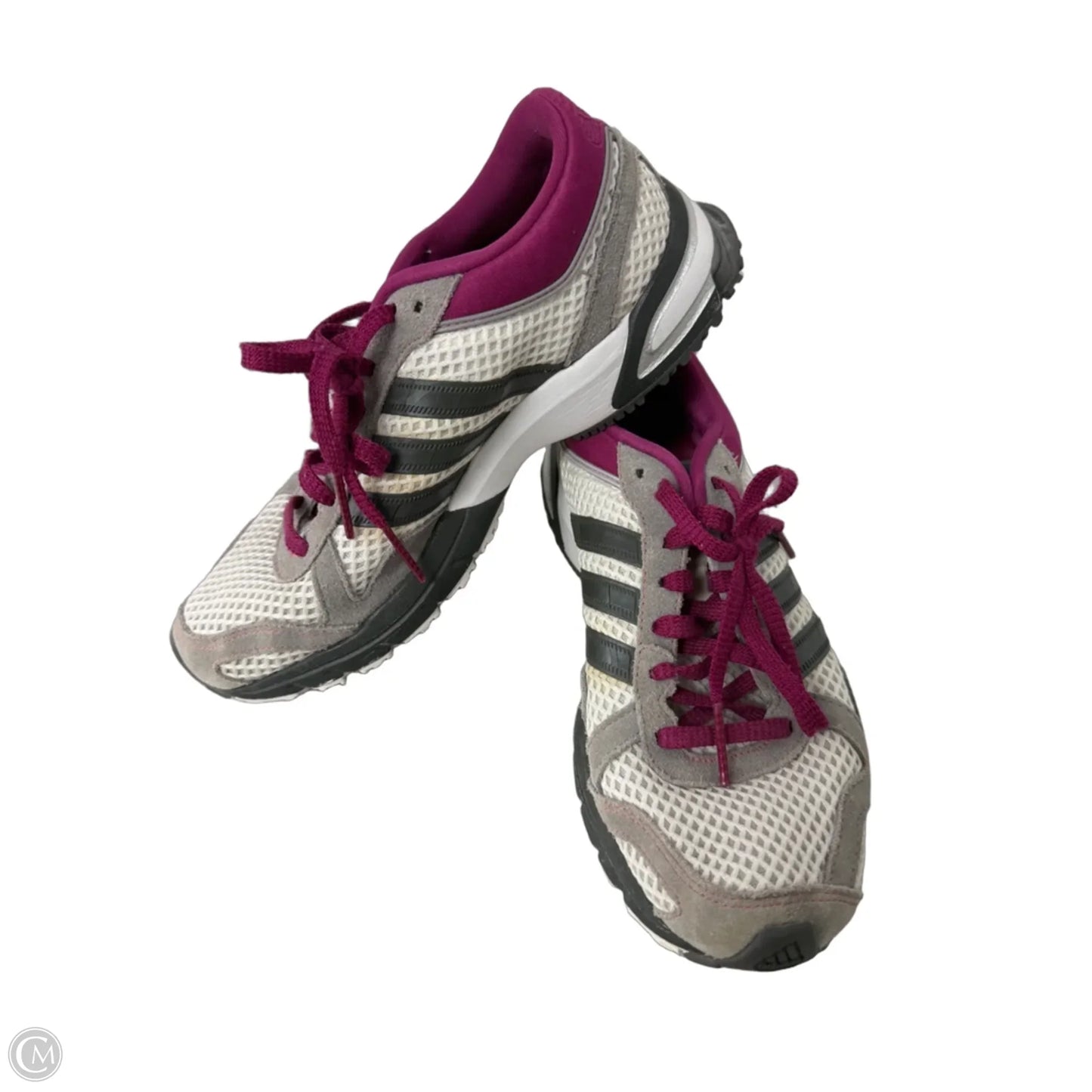 Shoes Athletic By Adidas In Purple & White, Size: 6.5