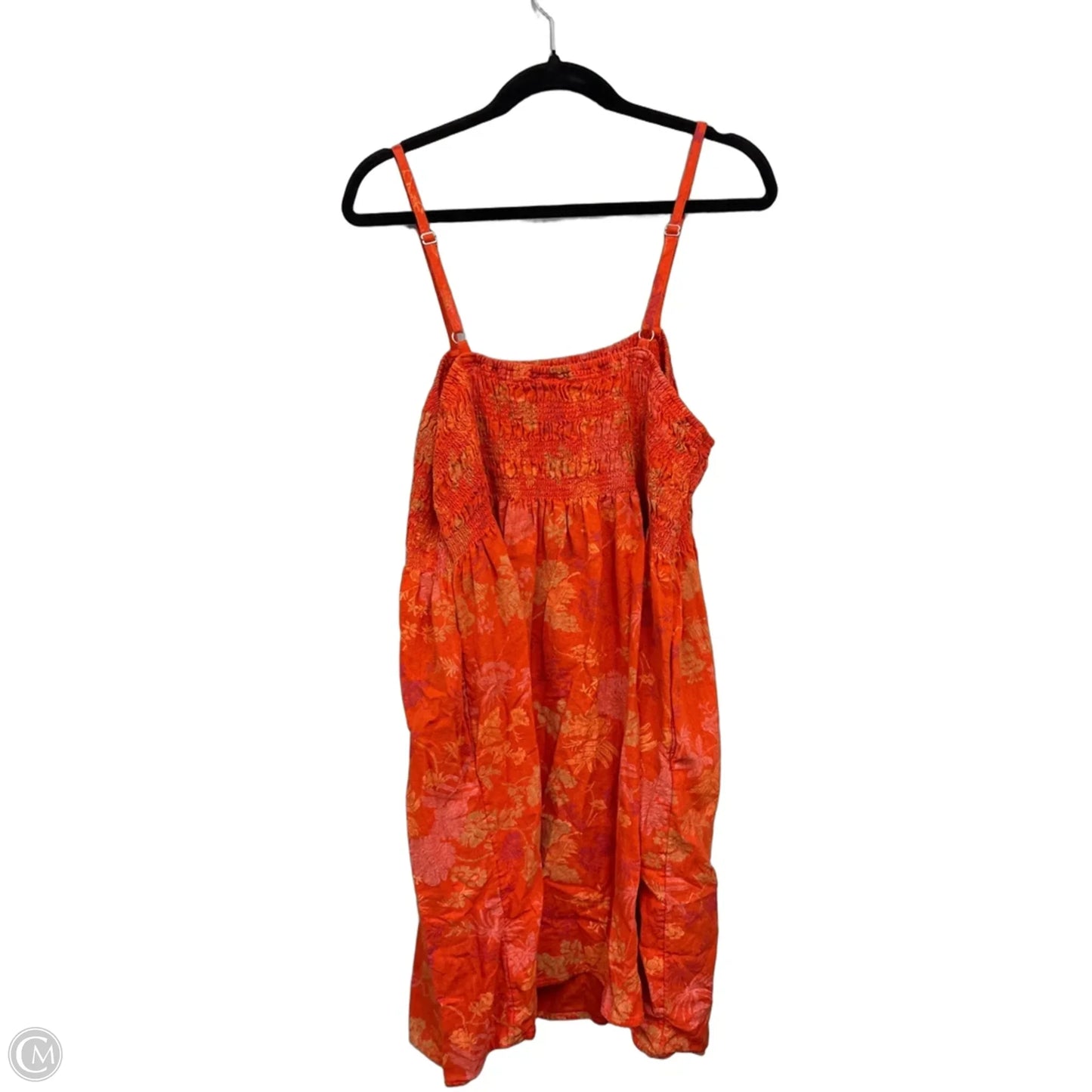 Dress Casual Short By Universal Thread In Orange & Yellow, Size: Xl