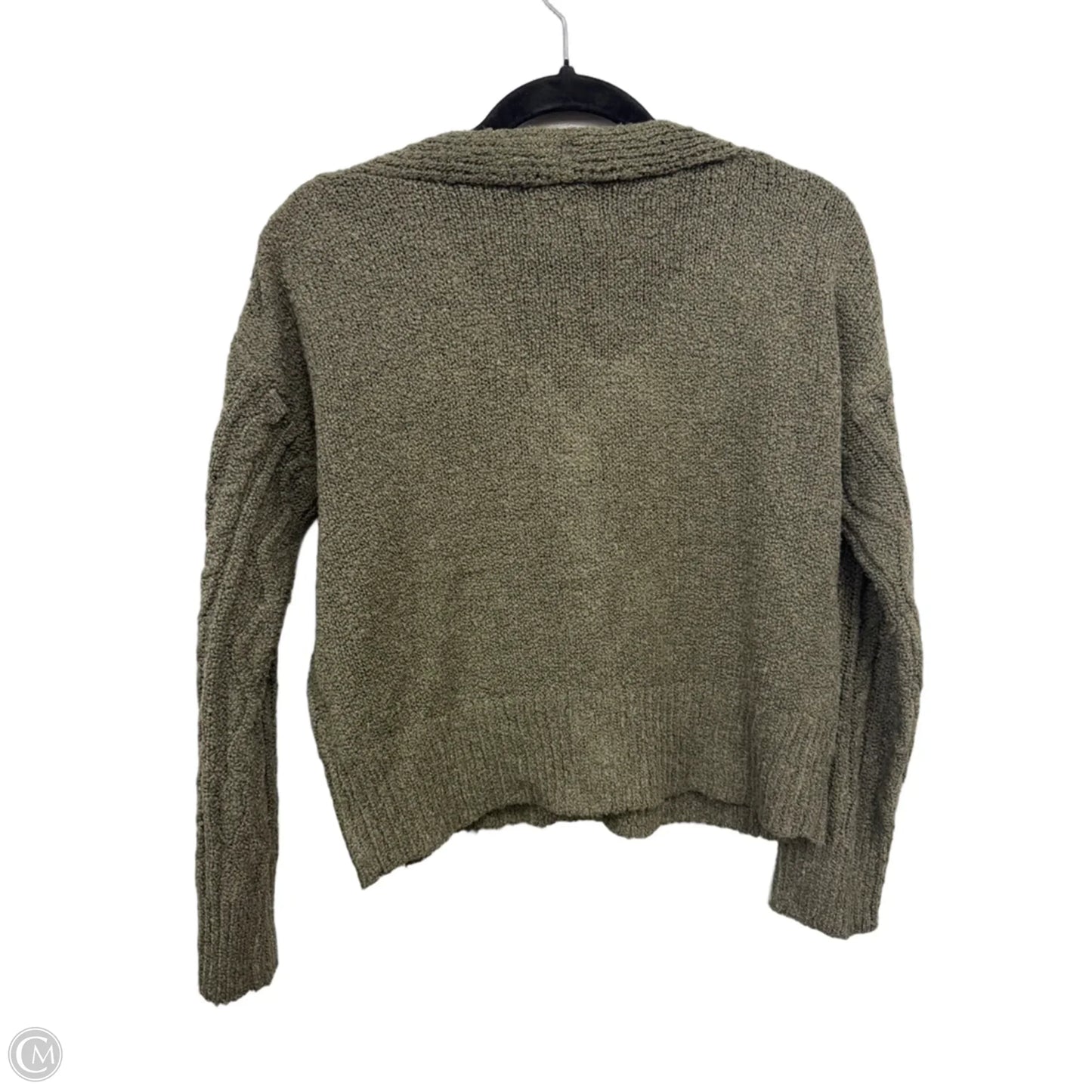 Sweater Cardigan By Pink Rose In Green, Size: M