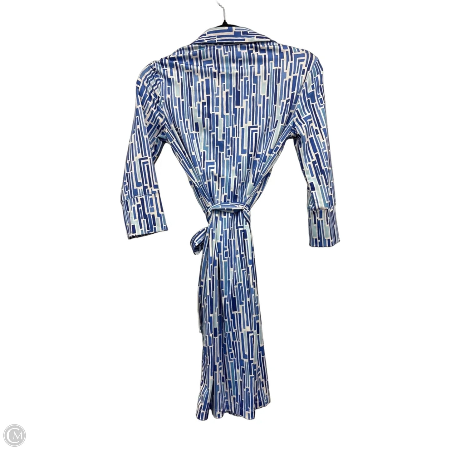 Dress Casual Short By J Mclaughlin In Blue & White, Size: Xxs