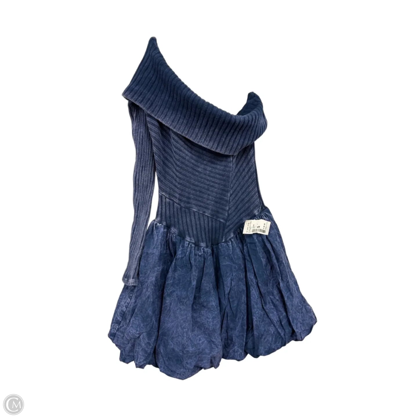 Dress Casual Short By Edge In Blue, Size: S