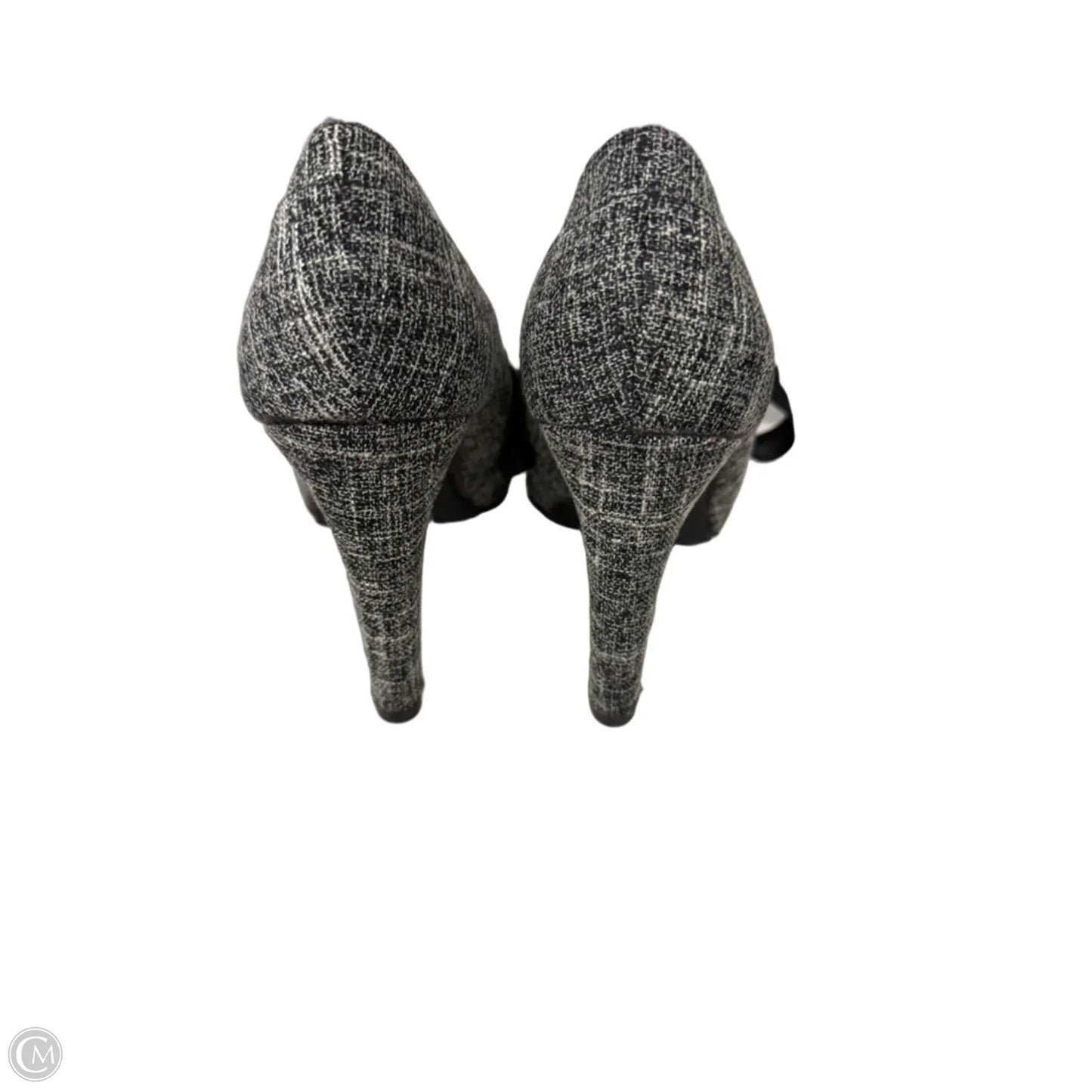Shoes Heels Stiletto By Kelly And Katie In Black & White, Size: 9