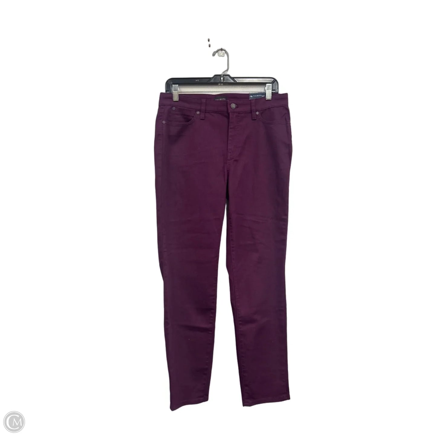 Jeans Skinny By Talbots In Purple, Size: 8