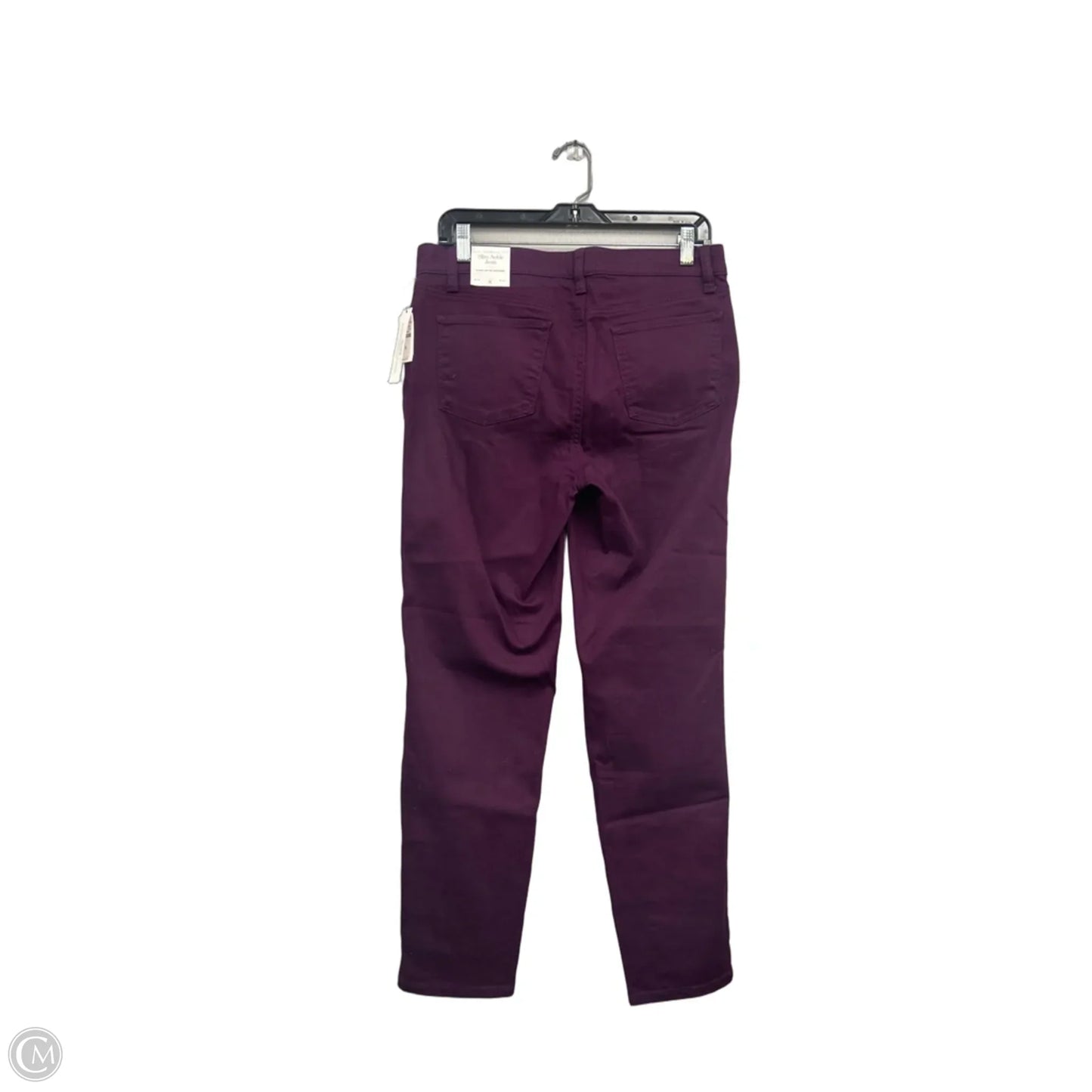Jeans Skinny By Talbots In Purple, Size: 8