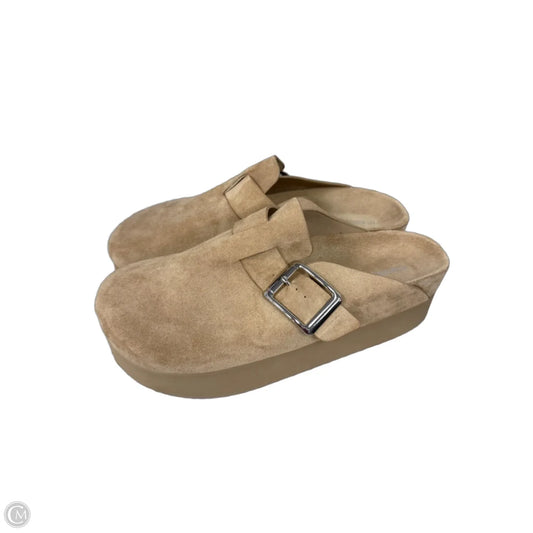 Shoes Heels Platform By Madden Girl In Tan, Size: 11