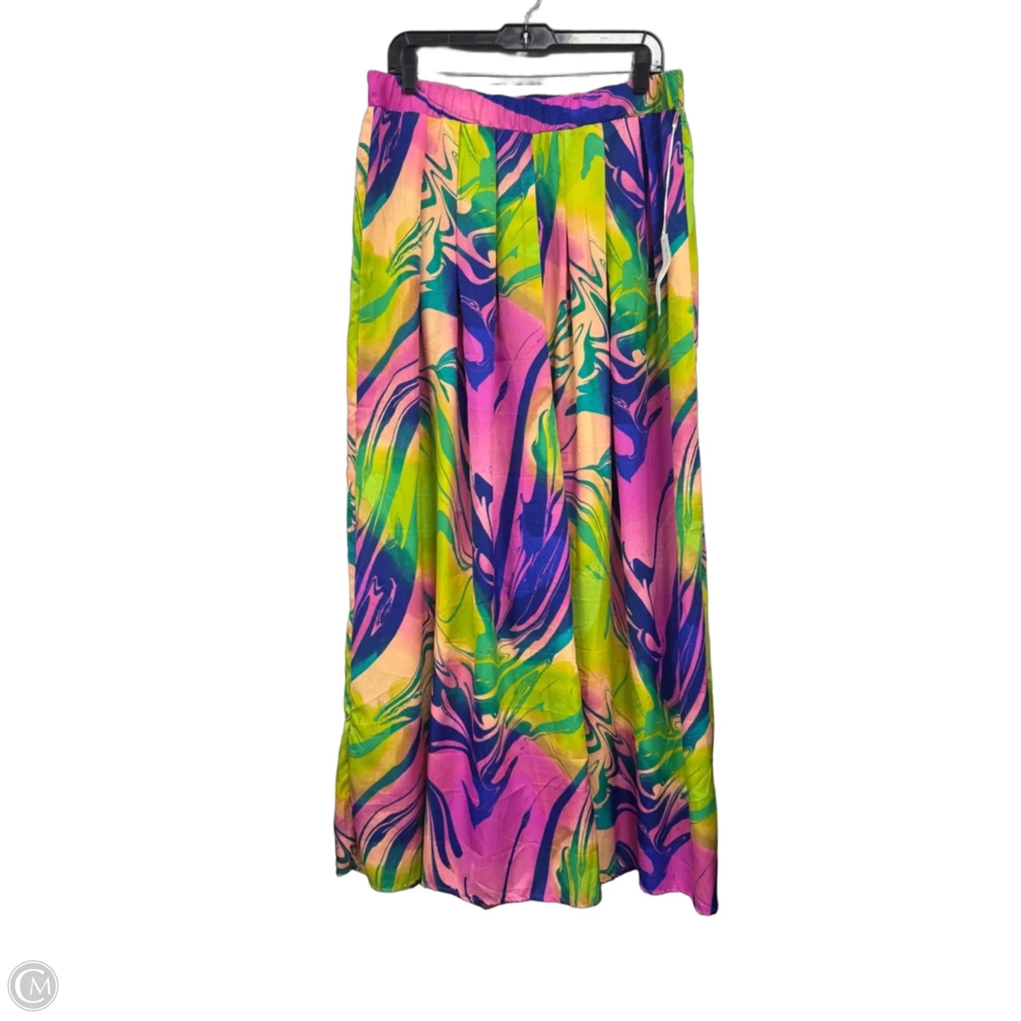 Pants Wide Leg By Truth In Pink & Purple, Size: Xl