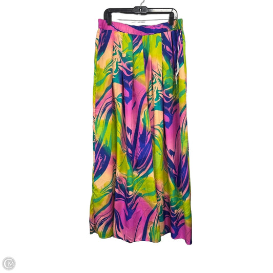Pants Wide Leg By Truth In Pink & Purple, Size: Xl