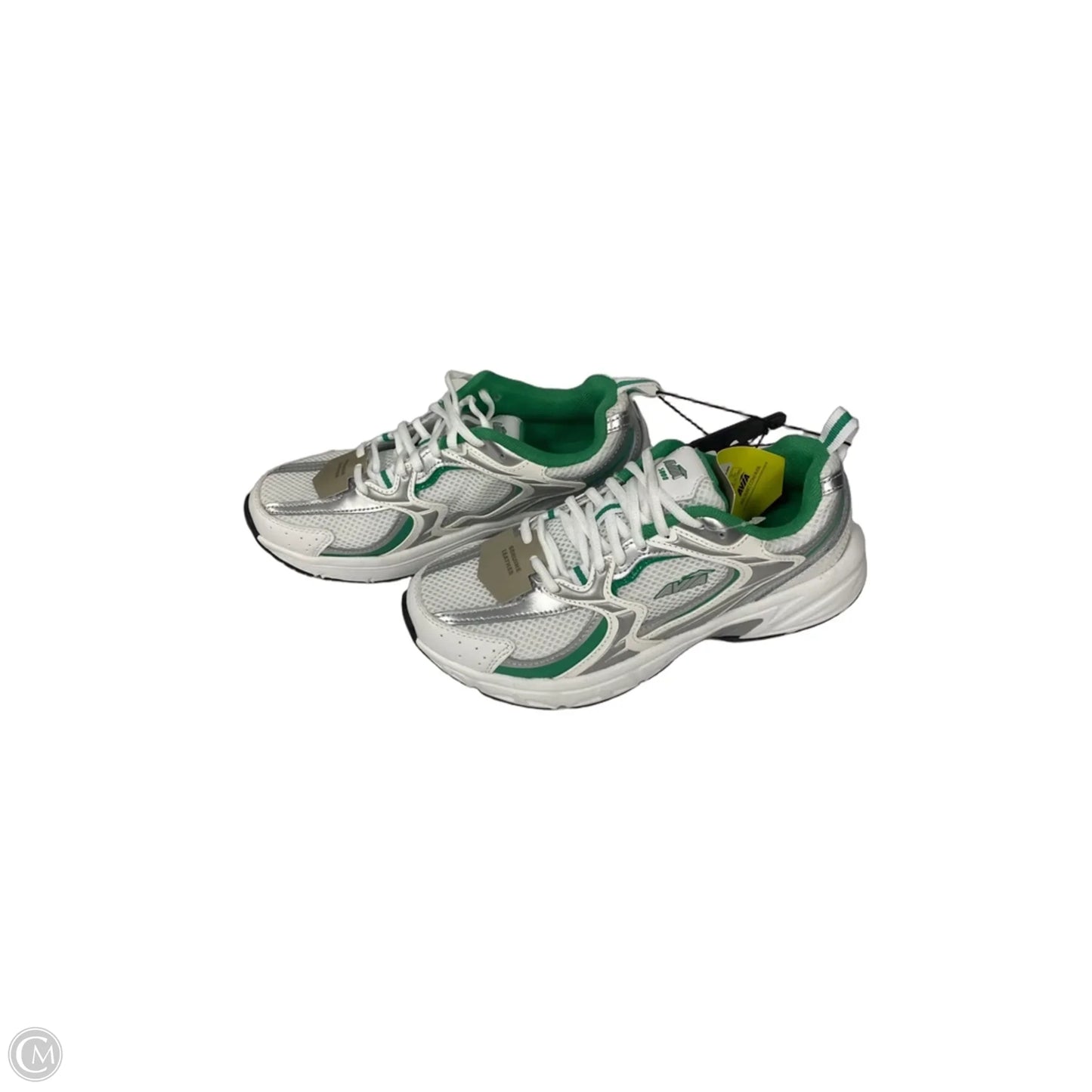 Shoes Athletic By Avia In Green & White, Size: 8
